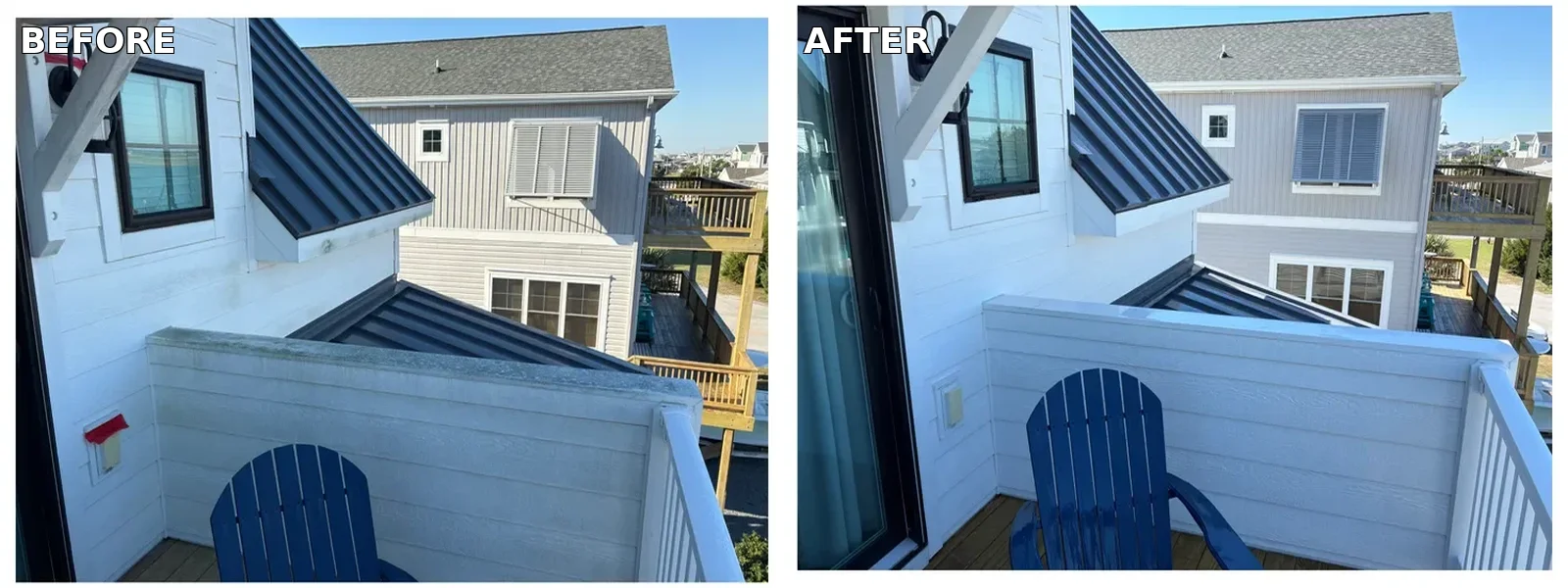 Balcony & Patio Cleaning by BlueLine Services