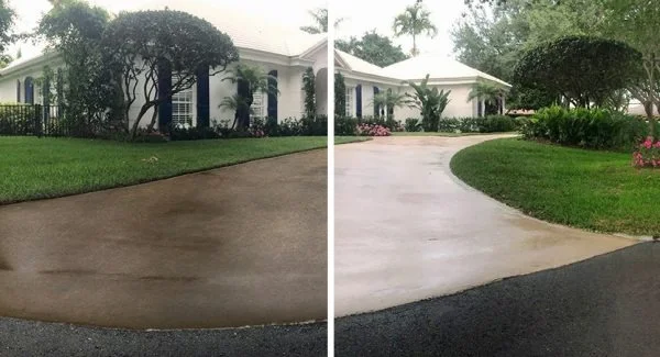Concrete Pressure Washing by BlueLine Services