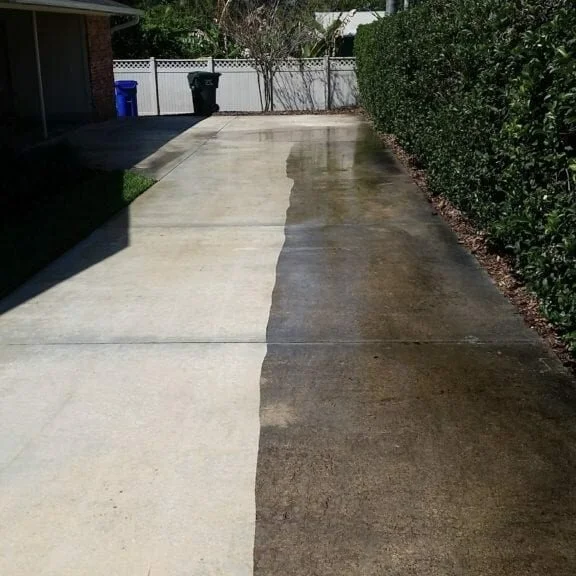 Driveway Cleaning by BlueLine Services