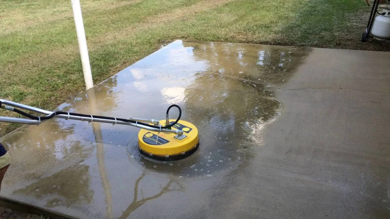 Patio & Concrete Cleaning by BlueLine Services